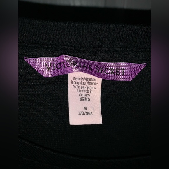 VICTORIA’S SECRET Christmas thermal pj  shirt WOMENS size medium - Picture 4 of 11